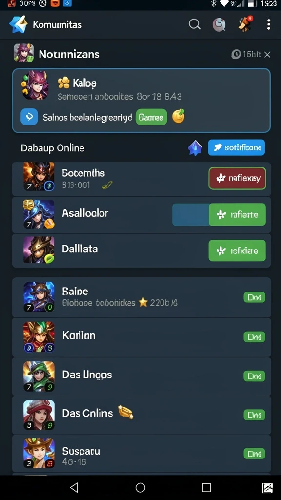 Beragam tema slot yang menghibur.