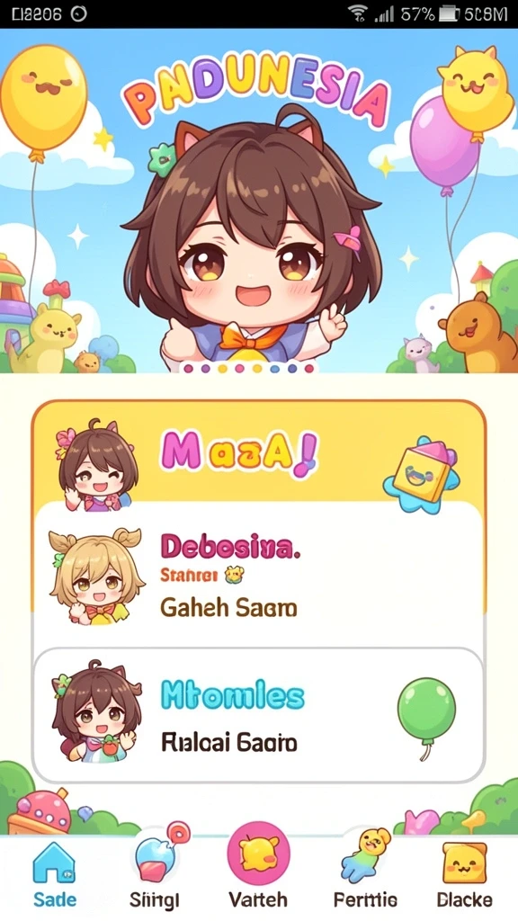 Tangkapan layar dari gameplay yang mendebarkan.