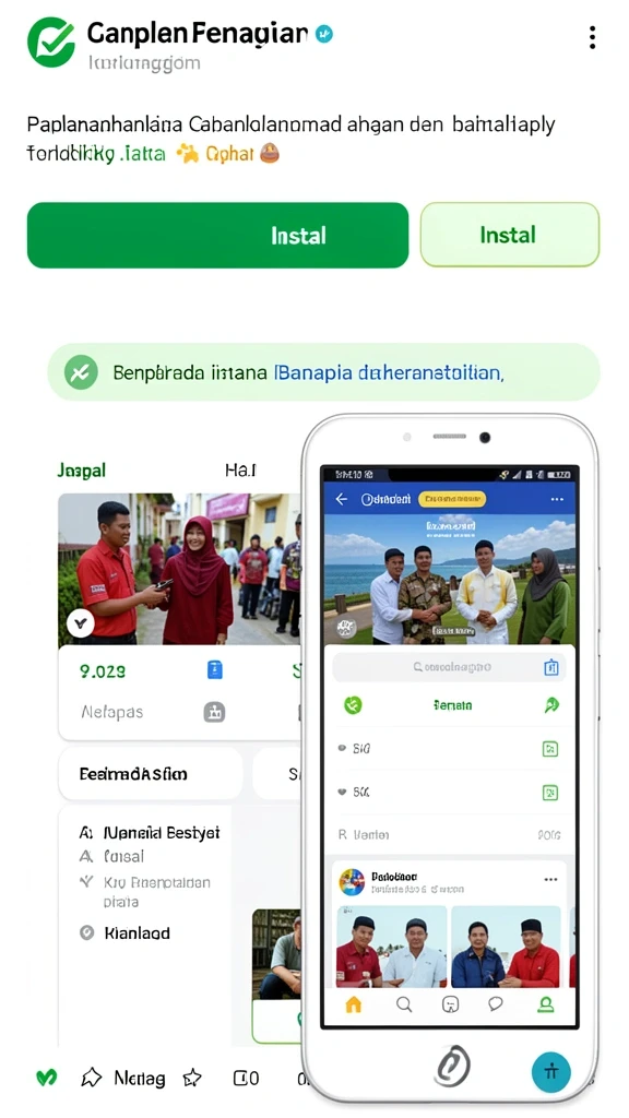 Tampilan antarmuka yang menarik dan intuitif.