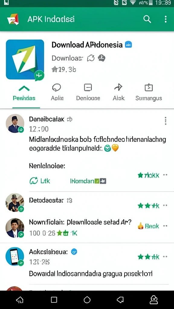 Tampilan antarmuka yang ramah pengguna.