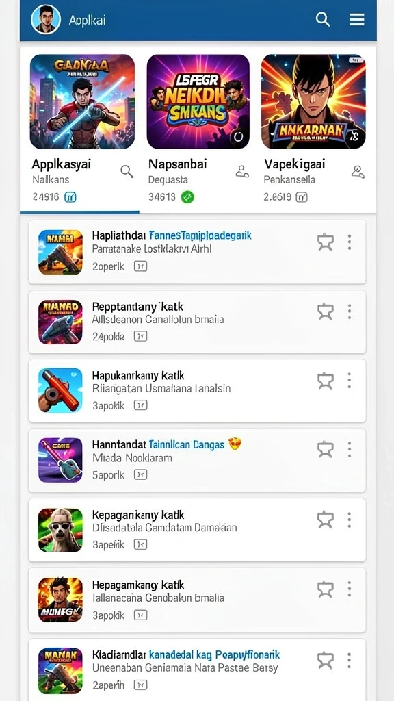 Screenshot gameplay yang menunjukkan aksi mendebarkan.