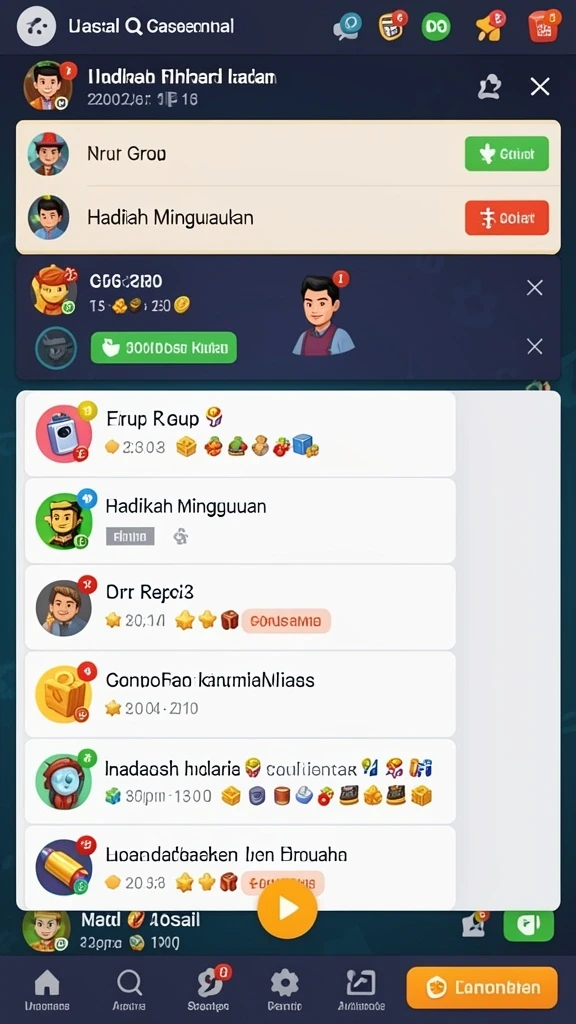 Beragam tema permainan slot yang seru.
