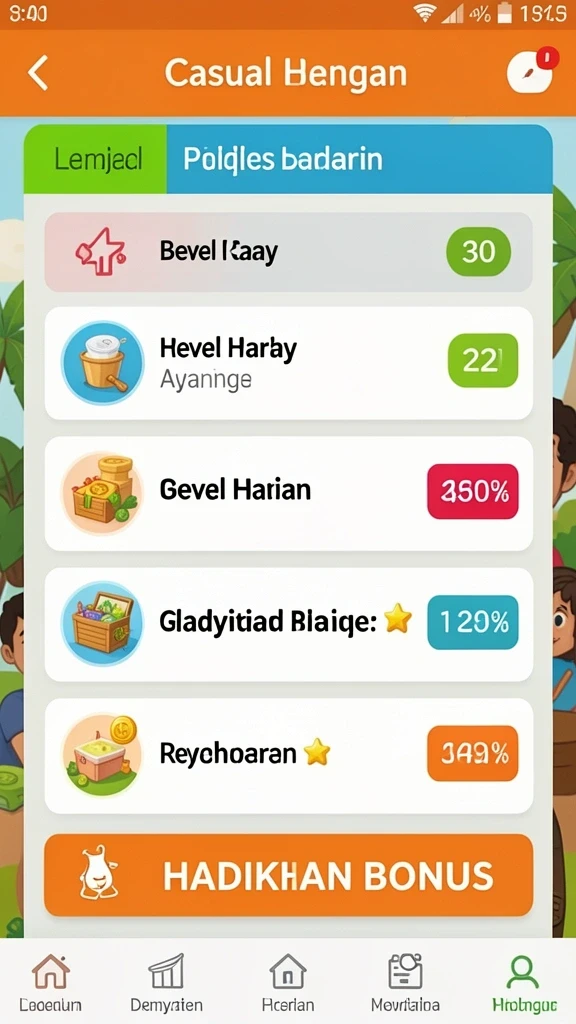 Fitur bonus yang menggiurkan bagi para pemain.