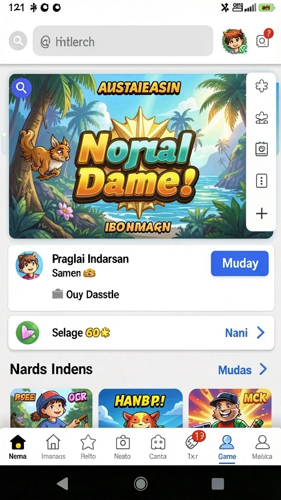 Interaksi multiplayer yang seru dan menantang.