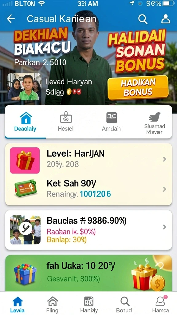 Fitur multiplayer memungkinkan bermain bersama teman.