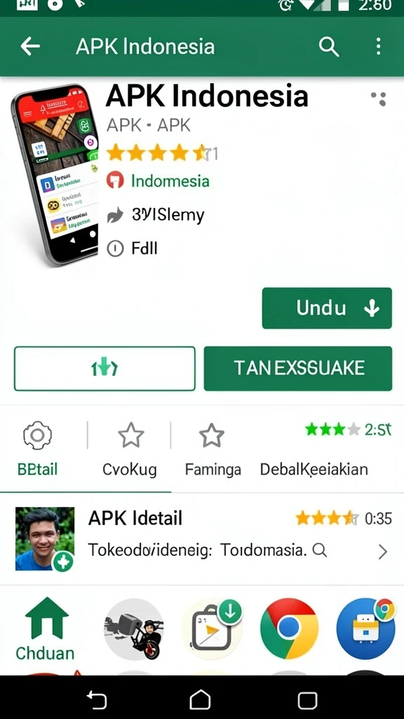 Tampilan karakter yang beragam dan menarik.