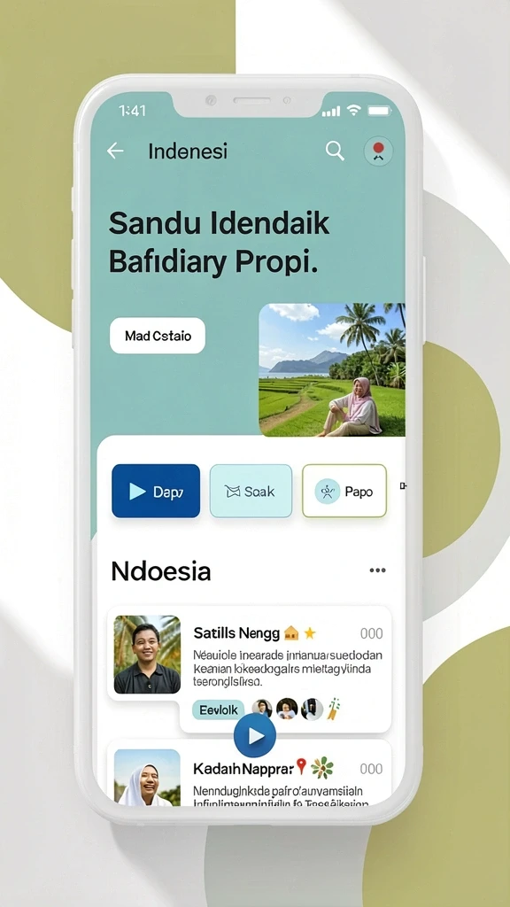 Karakter heroik siap untuk bertarung melawan musuh.