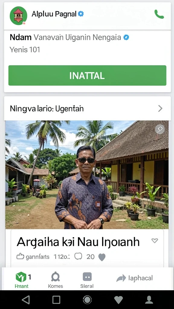 Tampilan utama LITETOTO yang menarik dan interaktif.
