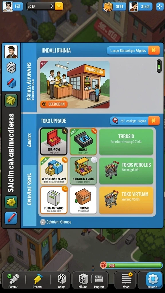 Tampilan awal yang memukau dengan grafik berkualitas tinggi.