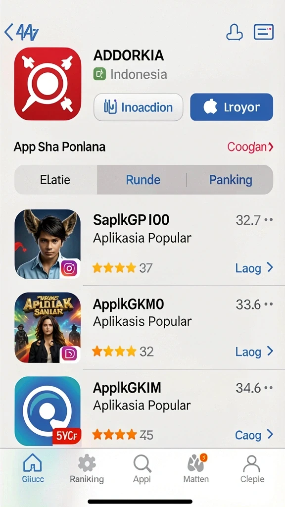 Screenshot menunjukkan fitur multiplayer dengan teman-teman yang bersaing.