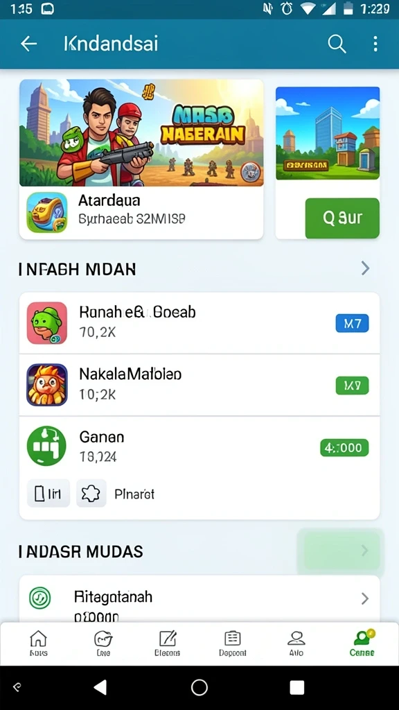 Fitur permainan langsung dengan dealer nyata.