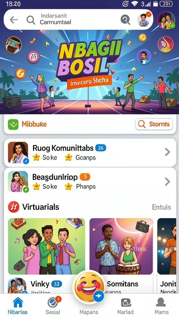 Tangkapan layar menampilkan menu kustomisasi karakter yang menarik.
