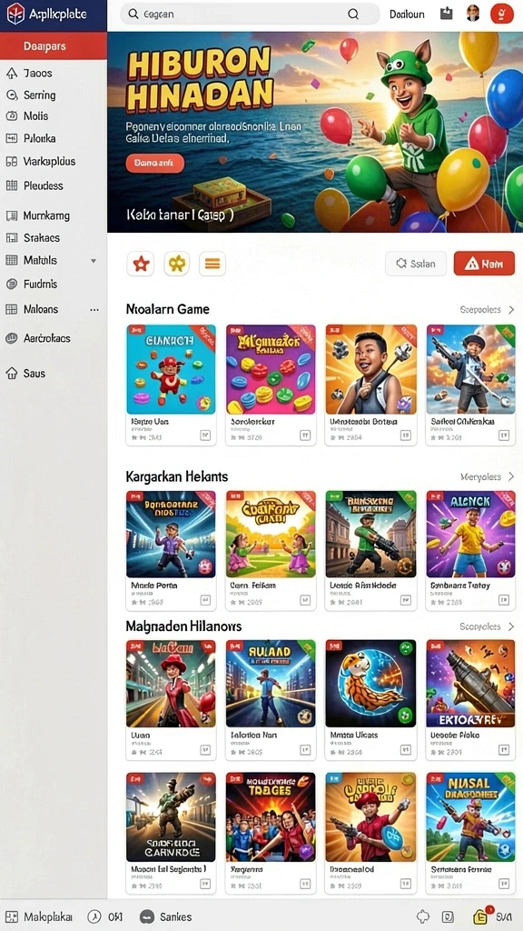Grafik permainan yang menawan dalam MERAHTOTO.
