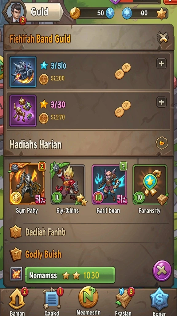 Screenshot 1: Tampilan awal permainan PP7 yang menarik.