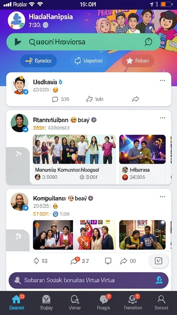 Tampilan antarmuka yang menarik dan user-friendly.