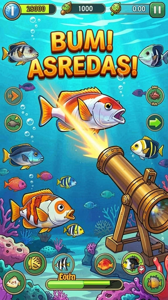 Screenshot menunjukkan level baru yang menantang dan mengesankan.