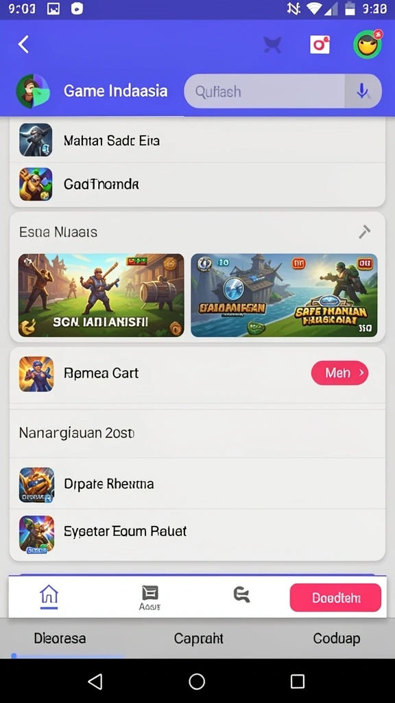 Fitur leaderboard yang memacu kompetisi di antara pemain.