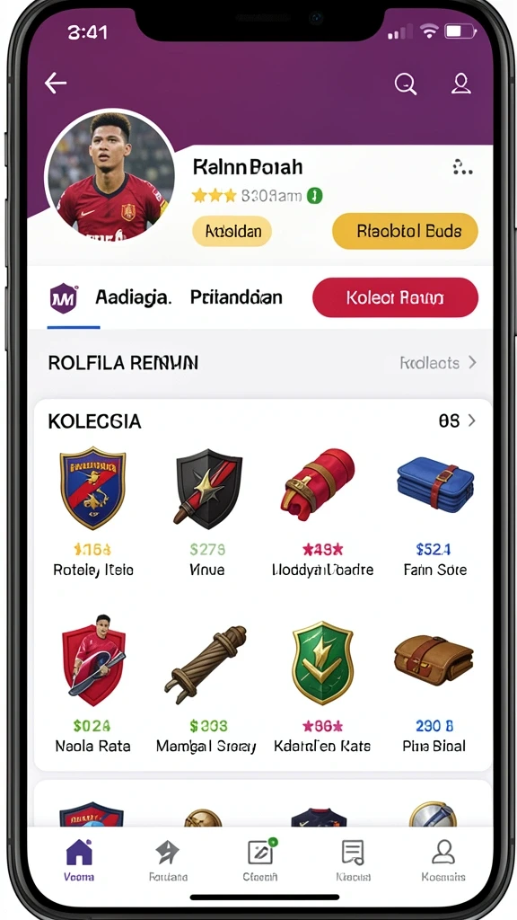 Gambaran grafik menakjubkan dalam permainan.