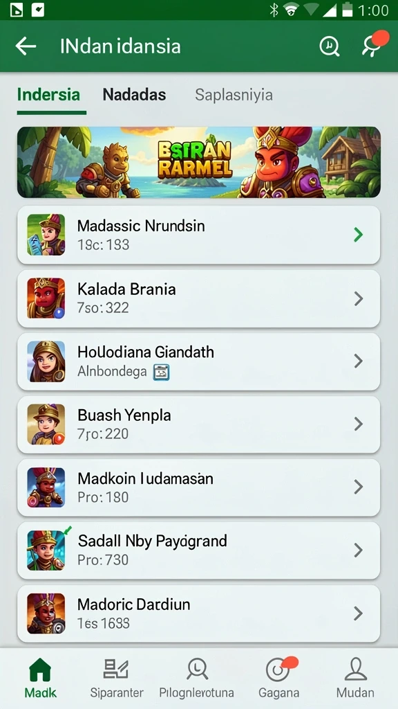 Pemandangan grafis yang menakjubkan saat bermain.