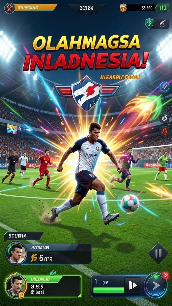 Tampilan awal game dengan grafis yang menawan.