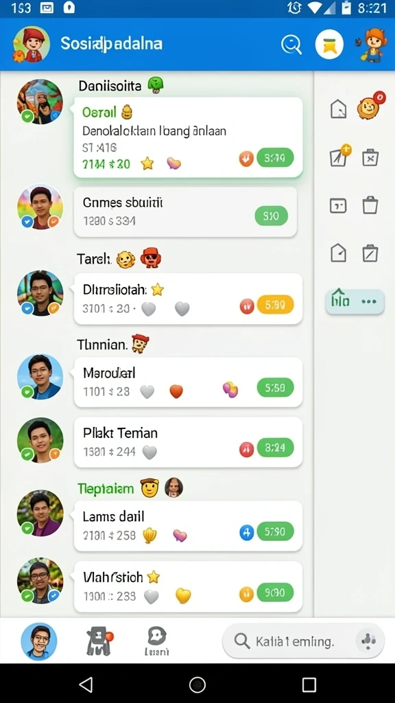 Pengalaman bermain yang seru dan mendebarkan.
