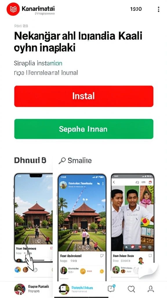 Gambaran awal permainan dengan grafis yang menawan.