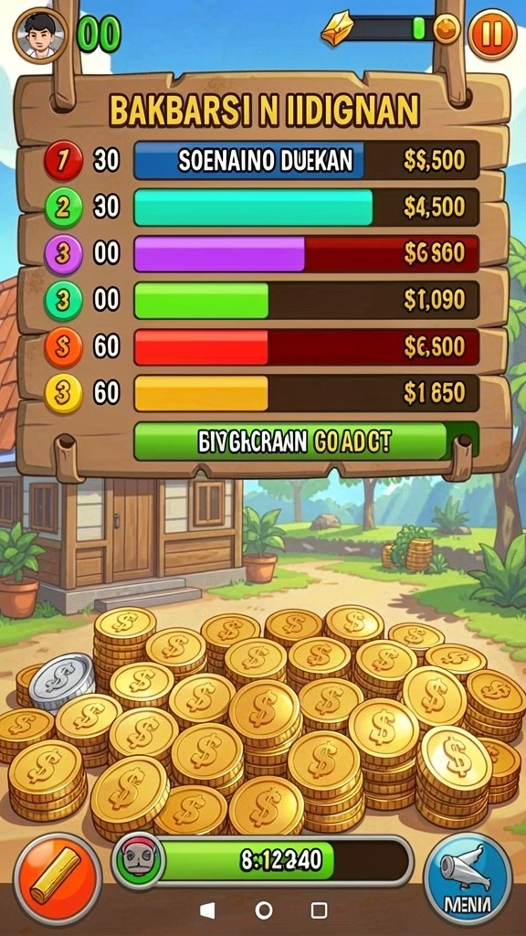 Tampilan grafis yang memukau dan penuh warna.