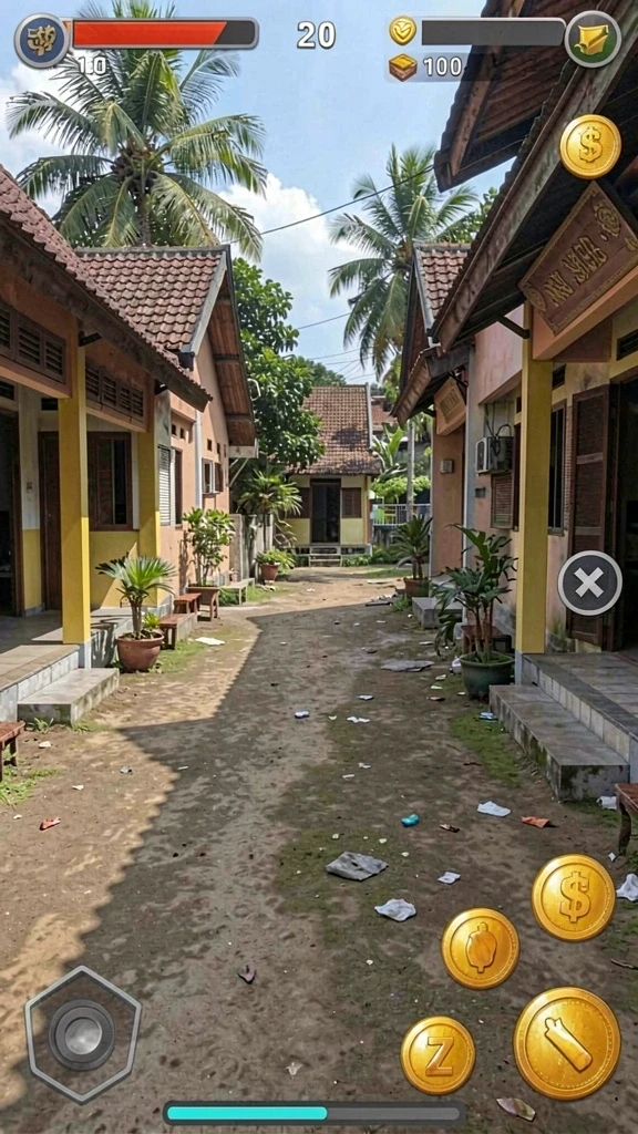 Salah satu level menantang dalam VC55.